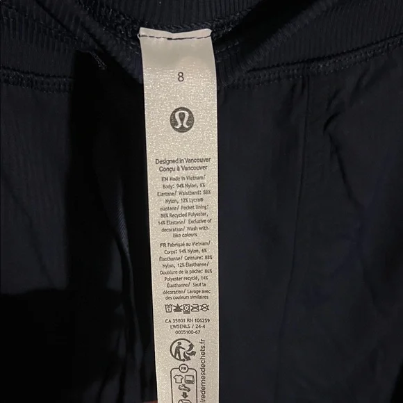 NWOT - Lululemon Size 8 Dance Studio Mid-Rise Jogger 7/8 Length - Picture 3 of 4